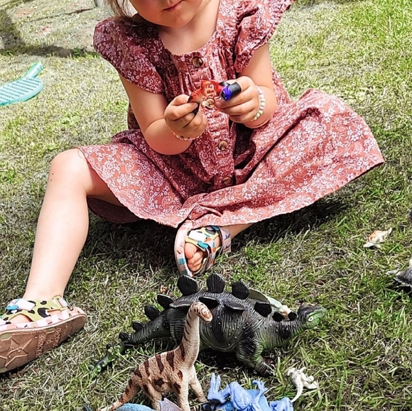 Cotton-on girls floral dress size 4 years - Picture 6 of 6